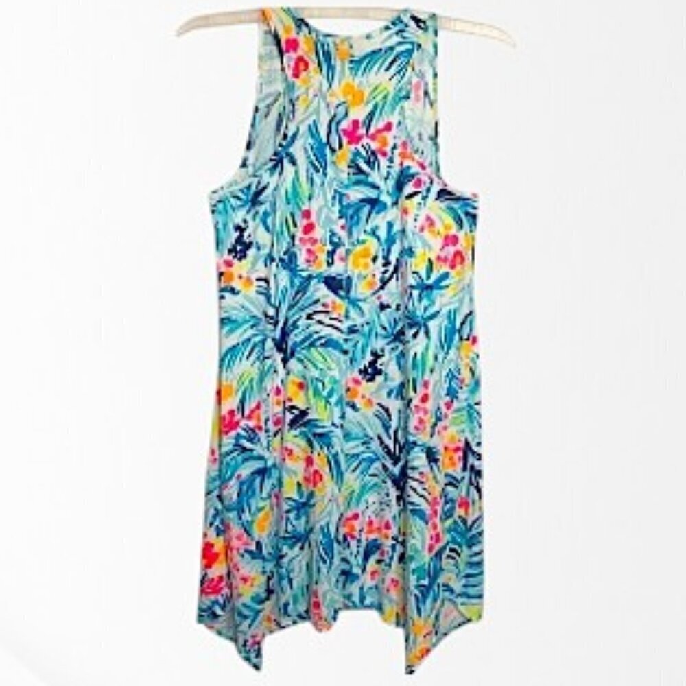 Lilly Pulitzer Melle Dress Tippy Top Blue Size Small - Picture 4 of 6